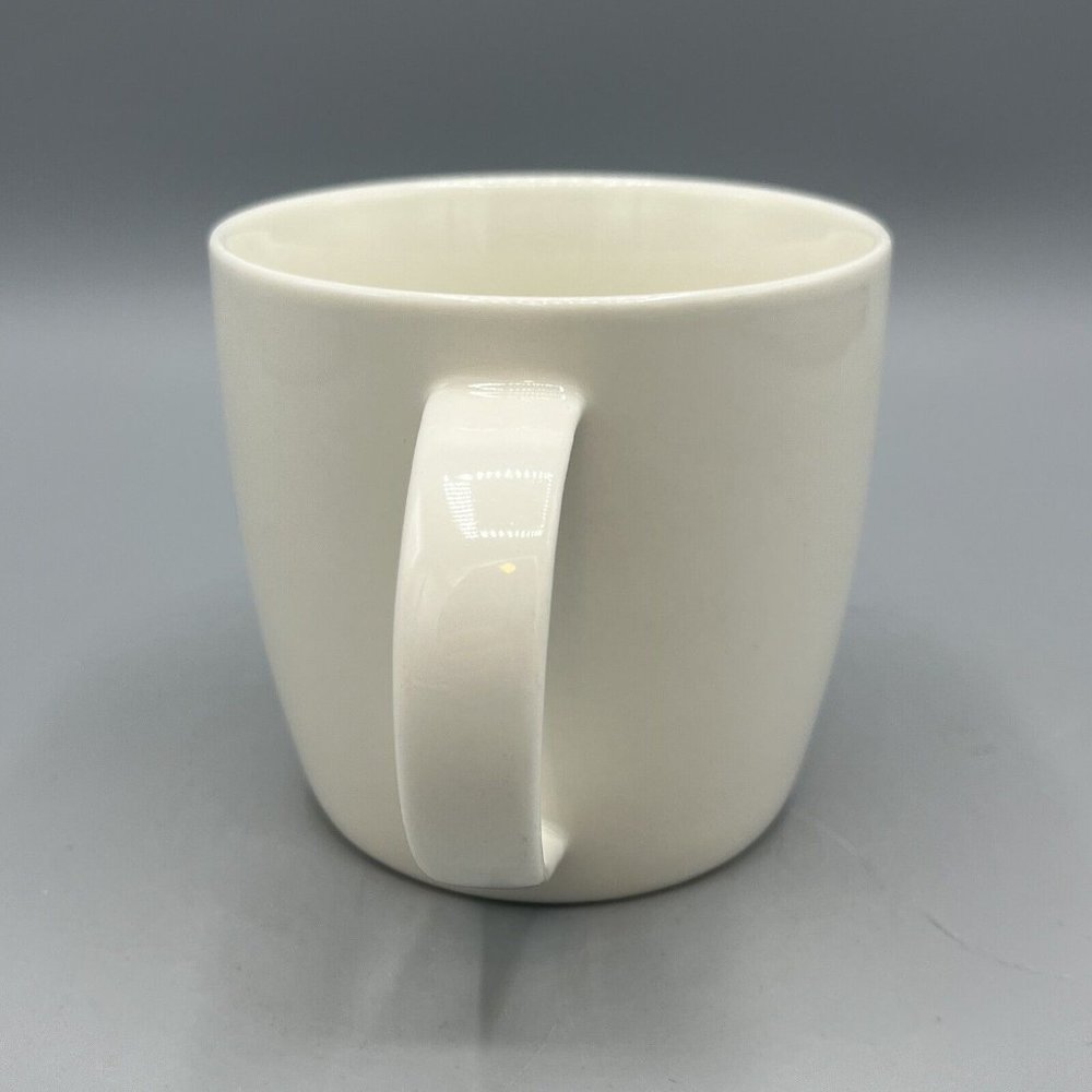 Starbucks 12oz White Coffee Mug Green Mermaid Logo 2013 - Picture 2 of 7